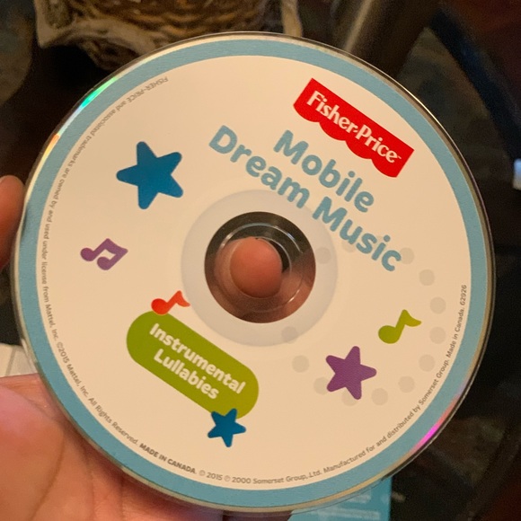 Fisher Price Mobile Dream Music CD - Picture 3 of 4